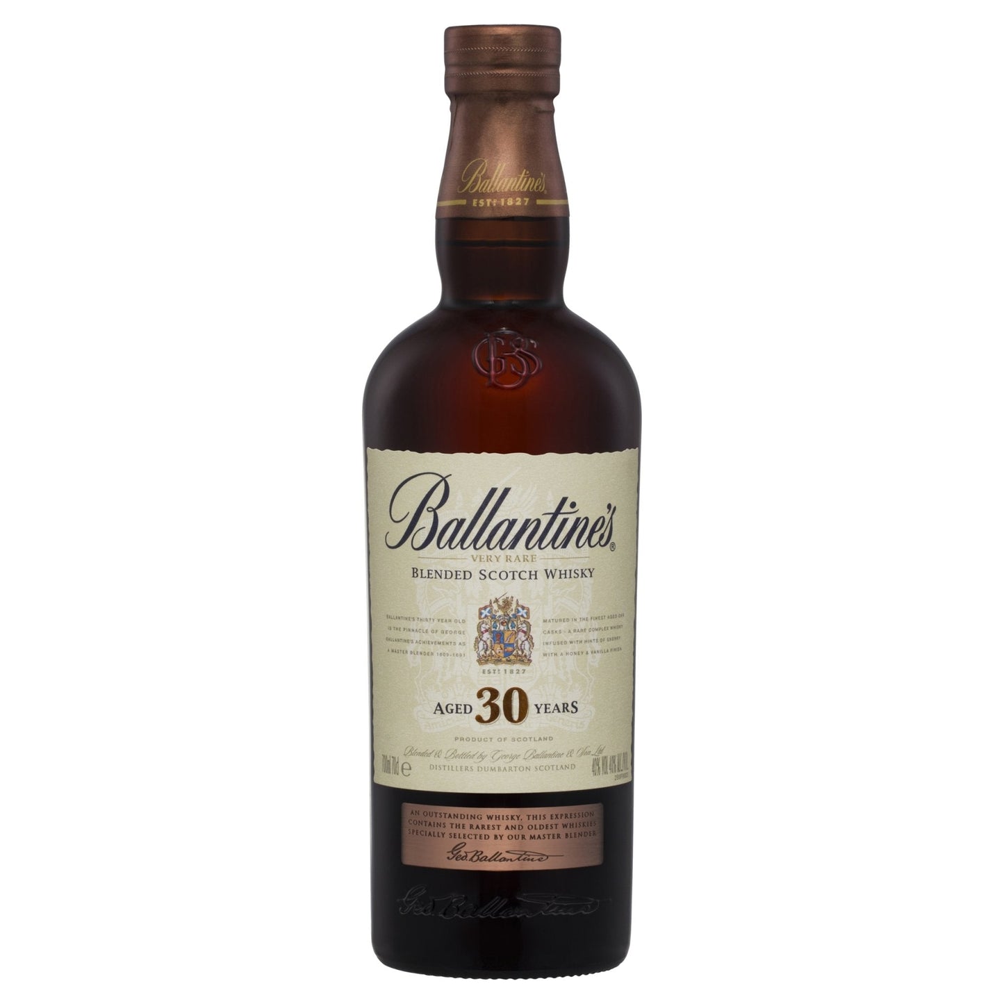Ballantines 30 Year Old Scotch Whisky (700mL)
