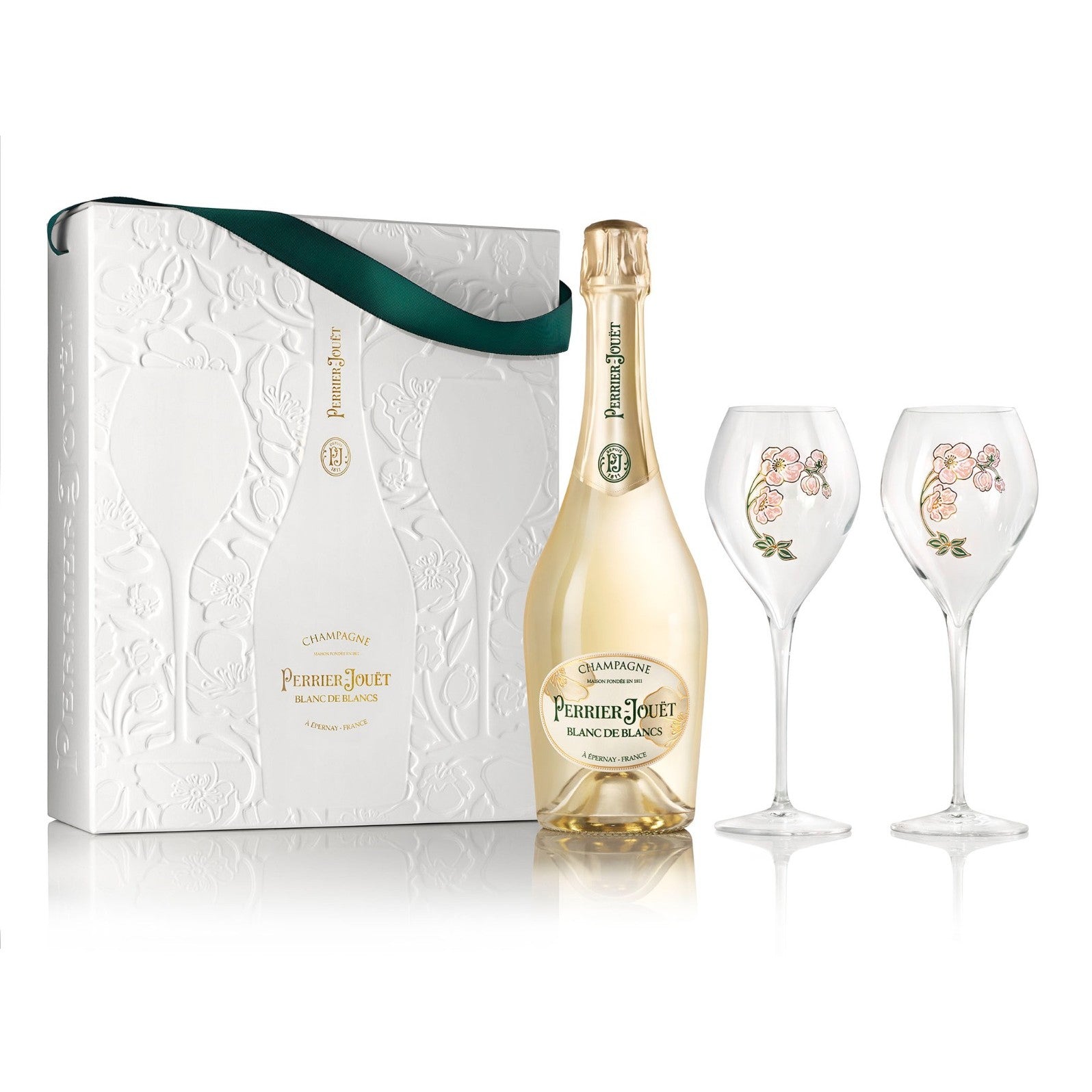 Perrier Jouet Belle Epoque Champagne with Gift Set 2014